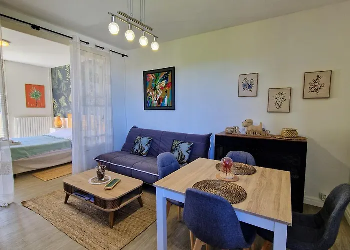 Apartmán Cocon Thermal, Cosy 2 A 4 Pers, Proche Centre Et Thermes Bagnères-de-Bigorre